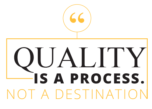 quality is a process